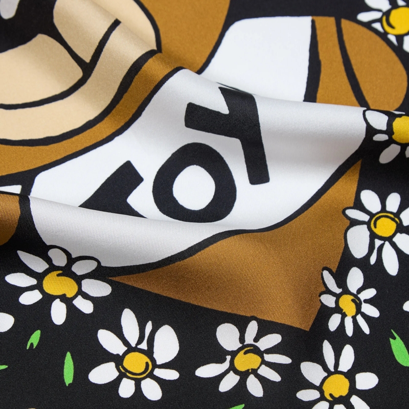 Moschino Leichter Schal 100% Silk Twill H. Prt. Square Moschino Multicolored(Image 3)
