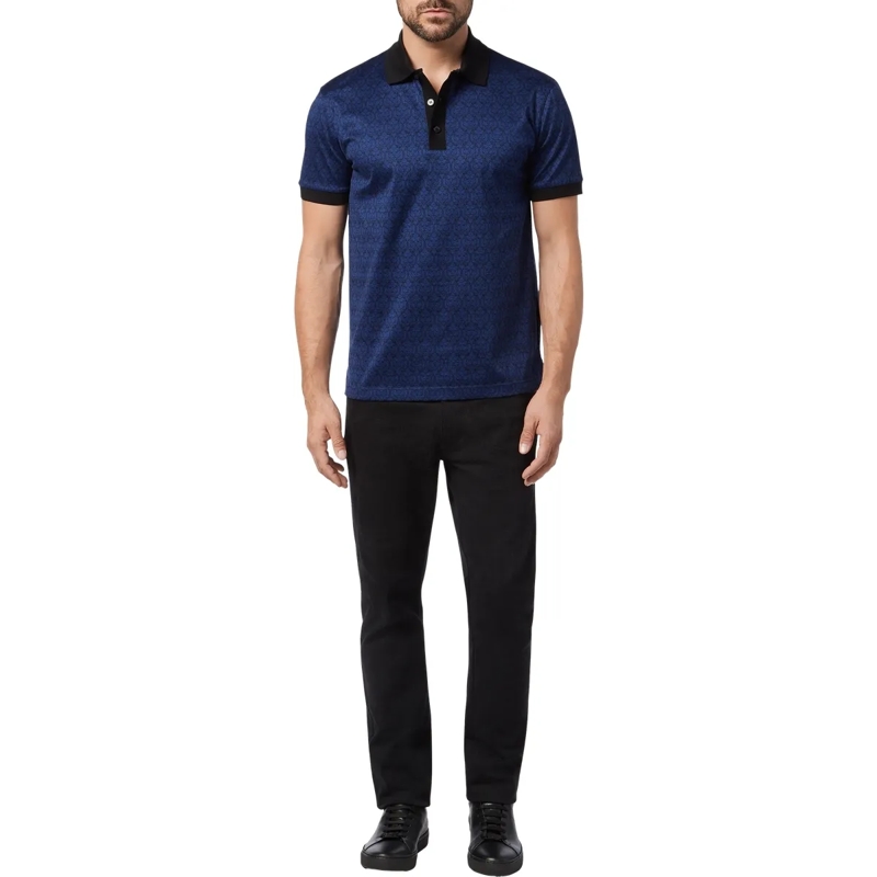 BILLIONAIRE Top Poloshirt Lion dunkel-blau(Image 3)