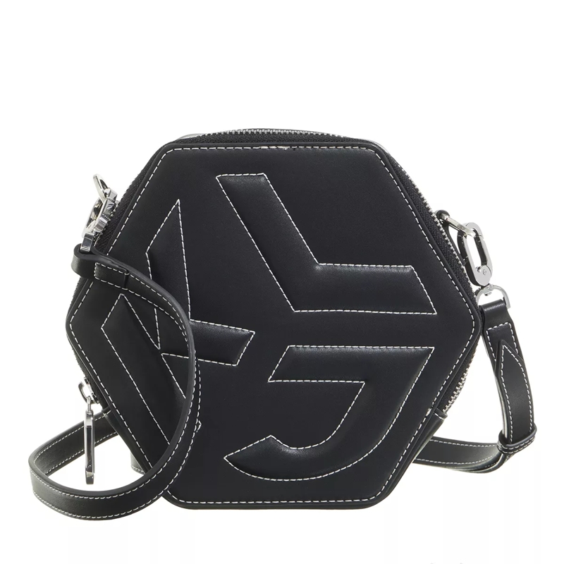 Karl Lagerfeld Jeans Crossbody Bag Hexagon Crossbody Black