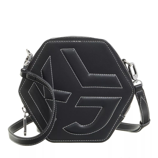 Karl Lagerfeld Jeans Hexagon Crossbody Black Crossbody Bag