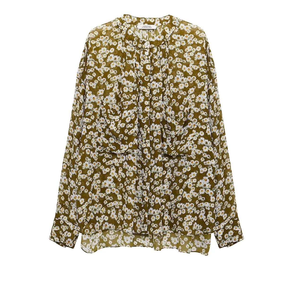 Thumbnail - Dorothee Schumacher - BLOOMING MEADOW Bluse - Größe 0 - bunt