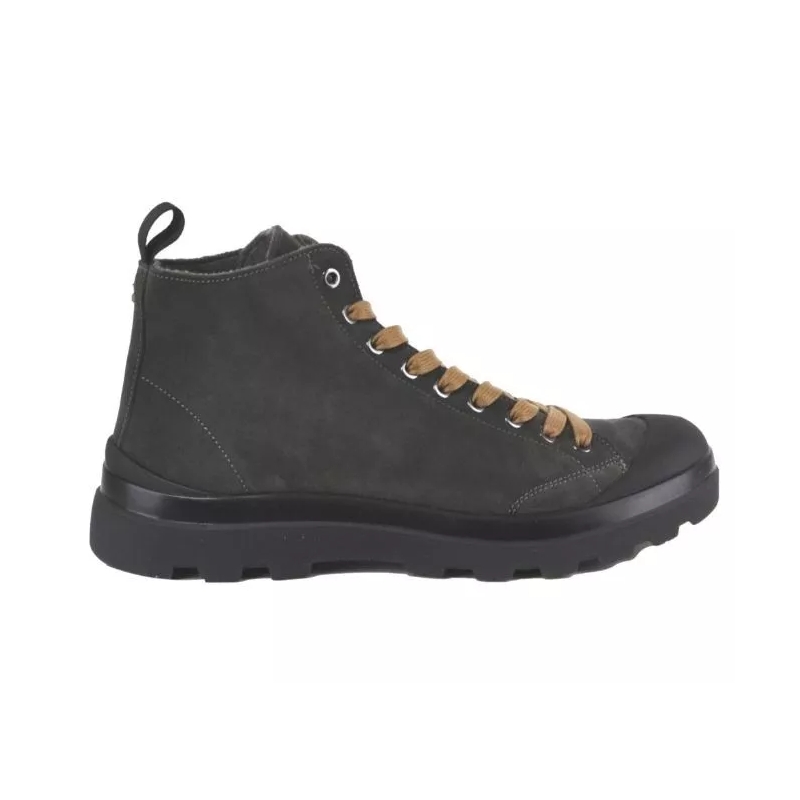 Panchic Chaussures à lacets Green Leather Shoes Green