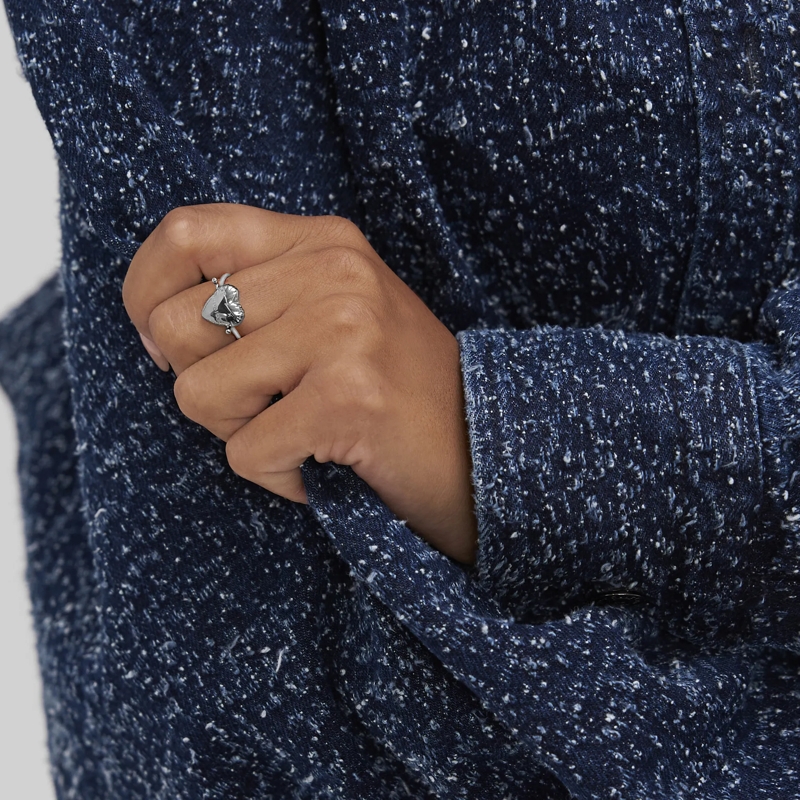 Copenhagen Ring Edelstahl Balloon Hearts silber(Image 2)