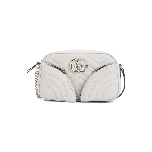 Gucci Marmont 2.0 Gg Shoulder Bag White Schultertasche