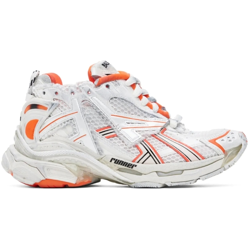 Balenciaga Low-Top-Sneaker Runner Logo Sneakers mehrfarbig