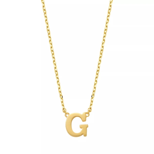 Isabel Bernard Mittellange Halskette Le Marais Chloé 14 Karat Initial Necklace Letter G Gold