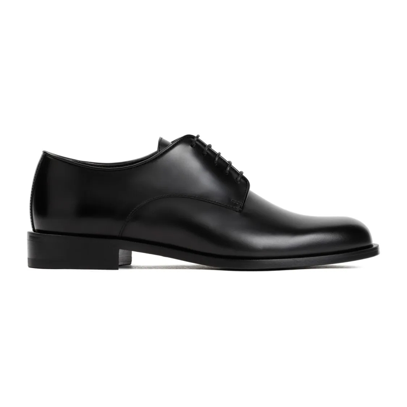Giorgio Armani Chaussures à lacets Black Laced Shoes Black