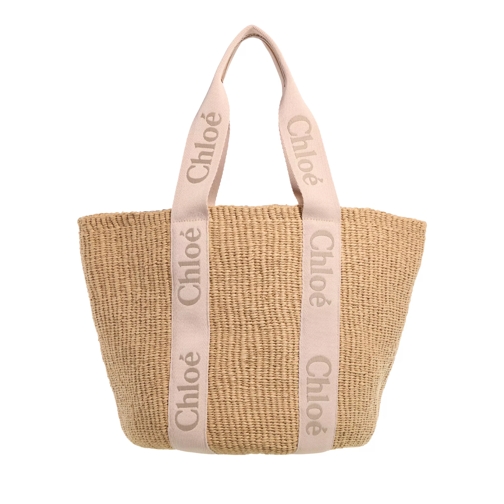 Chloé Woody Blushy Beige Basket Bag