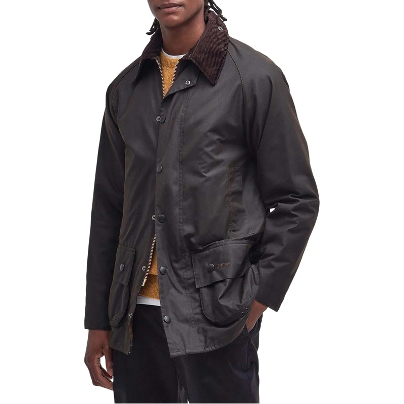 Barbour Manteau BARBOUR CLASSIC BEAUFORT WAX OLIVGRÜNE JACKE grün(Image 6)