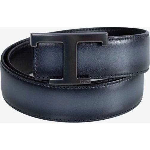 Tod's Ledergürtel Belts Blue blau