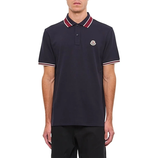 Moncler Polohemd Short-Sleeved Polo Black