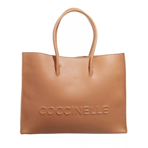 Coccinelle Myrtha Maxi Log Handbag Cuir Rymlig shoppingväska