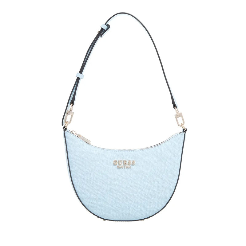 Guess Schultertasche Fedana Mini Top Zip Shldr Bag Powder Blue