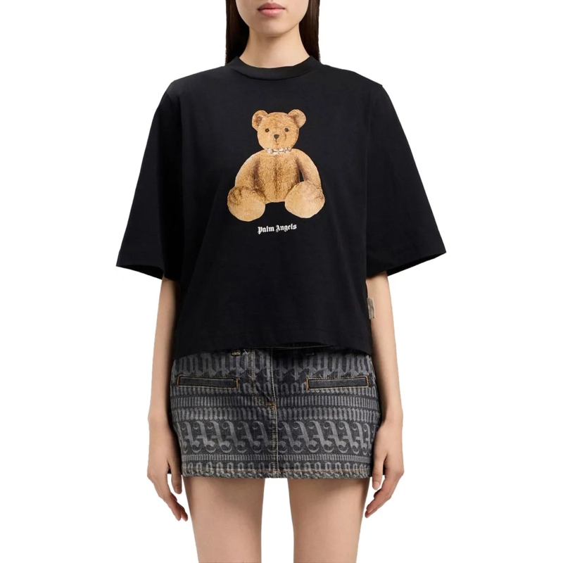 Palm Angels T-Shirt T-Shirts And Polos Nero schwarz