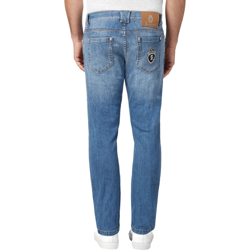 BILLIONAIRE Jeans mit geradem Bein Jeans Regular Fit Crest hell-blau(Image 2)