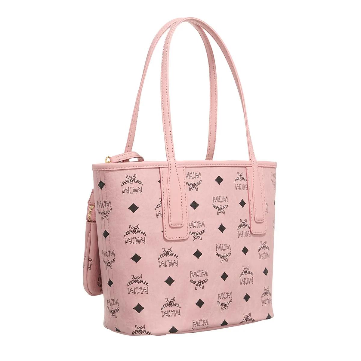 MCM Shoppers Liz Vi Shopper Mni Pz in poeder roze