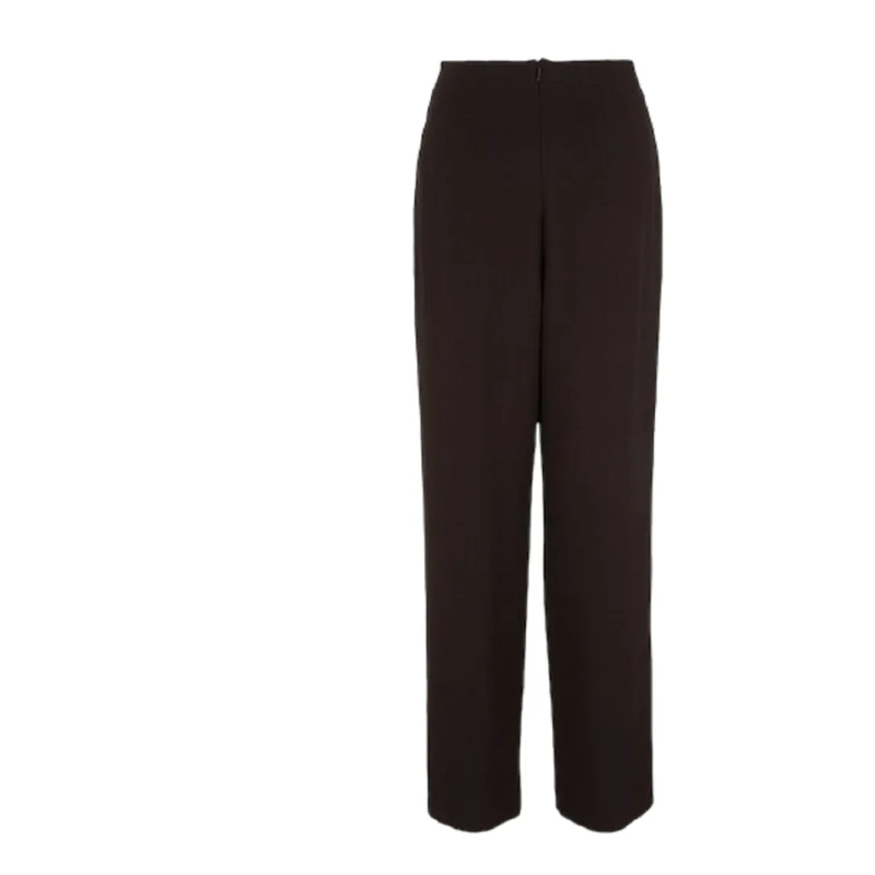 Armani Exchange  Black Relaxed Fit Trousers Black