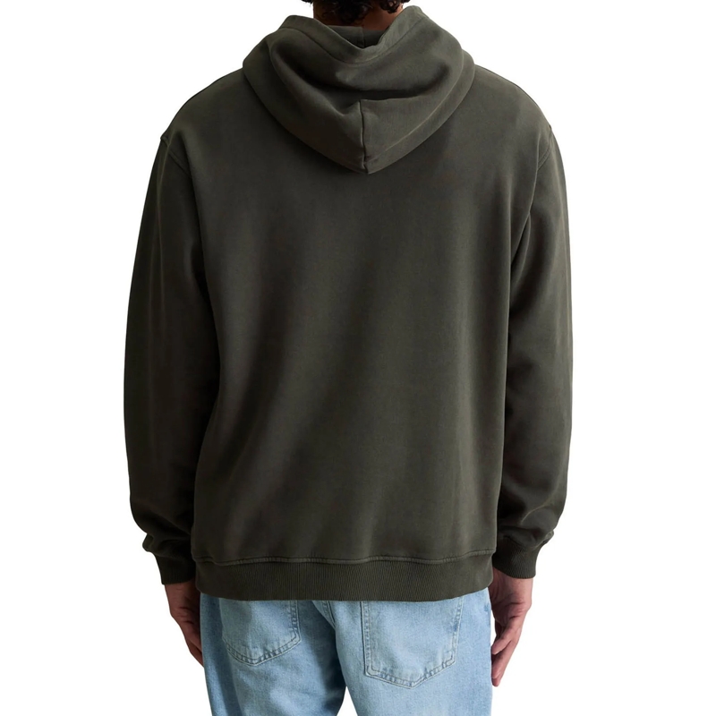 Marc O´Polo  Hoodie, LSL Print, Relaxed Fit 1er Pack dunkel-grau(Image 3)
