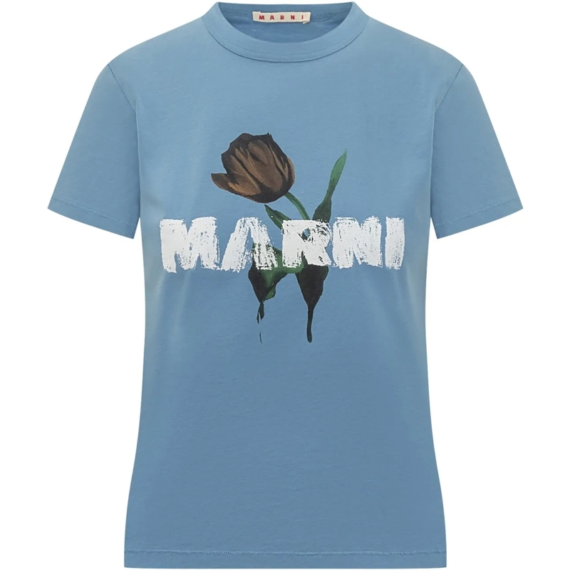 Marni T-shirt T-shirt Marni hellblau