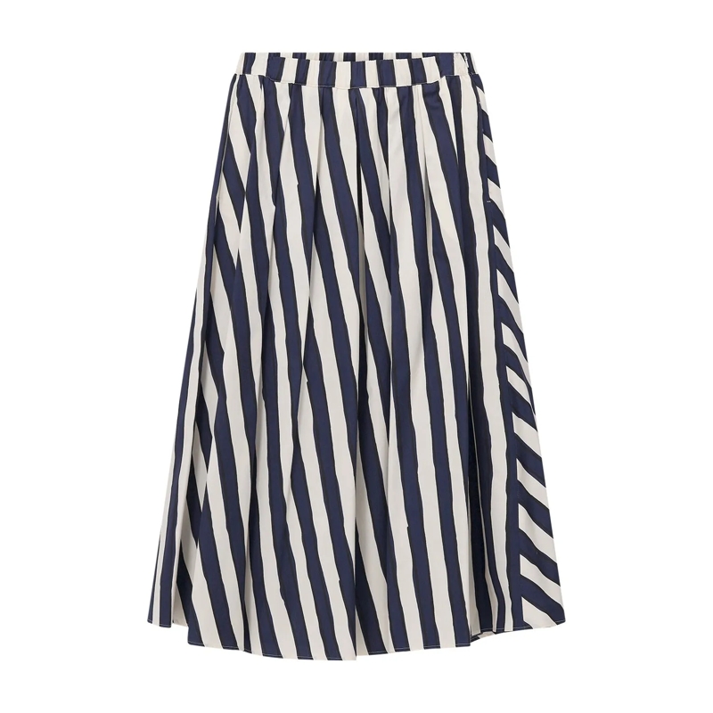 WEEKEND Max Mara Maxirok Midirock Uomo mit Muster mehrfarbig(Image 4)