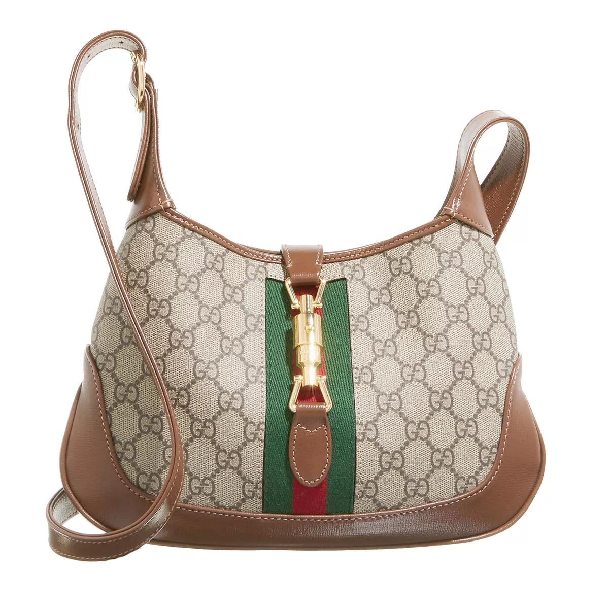 Gucci Hobo Bag - Small Jacky 1961 Shouldre Bag In GG Supreme Canvas - Gr. unisize - in Beige - für Damen