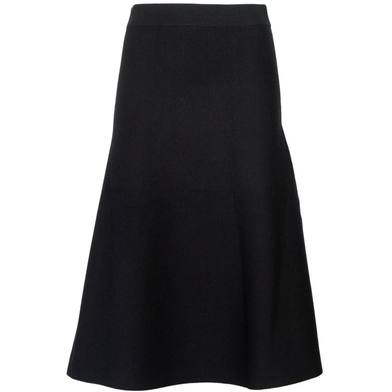 Max Mara Midirock Skirts Black schwarz