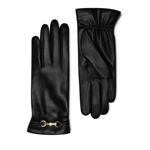 Isabel Bernard  Honoré Marcelia black Handschuhe  in Schwarz Schwarz