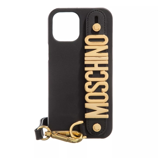 Moschino Phone Case  Fantasy Print Black Portacellulare a borsetta