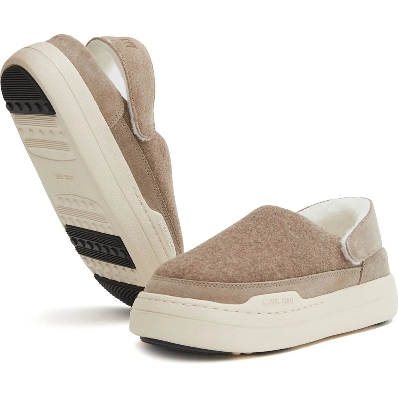 Moonboot Mules Mb Park Felt Clogs beige(Image 3)