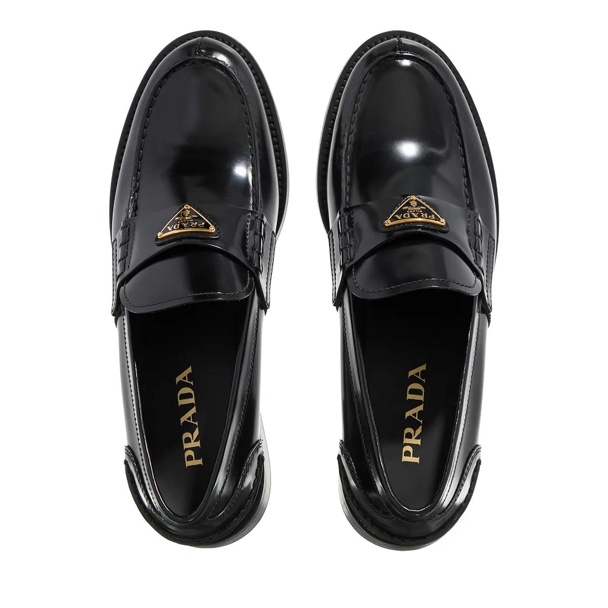 Thumbnail - Prada Loafer - Logo Loafer - Gr. 39 (EU) - in Schwarz - für Damen