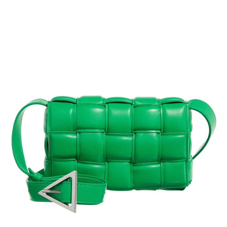 Bottega Veneta Small Padded Cassette Parakeet Mini Tas