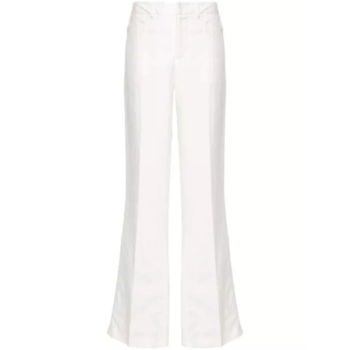 Zadig & Voltaire Pistol Tailleur Straight-Leg Trousers White 