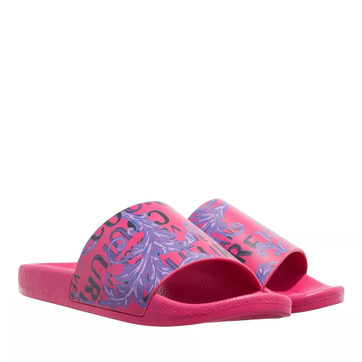 Hot pink sale versace slides