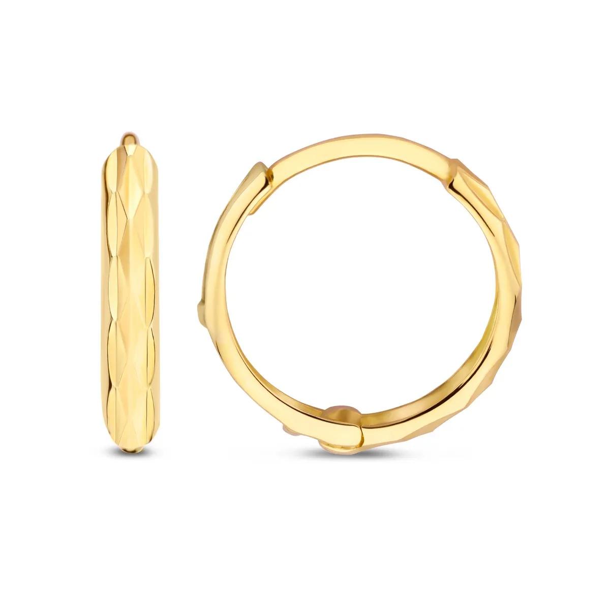 Thumbnail - BELORO Ohrringe - La Rinascente Emma Creoles - Gr. unisize - in Gold - für Damen
