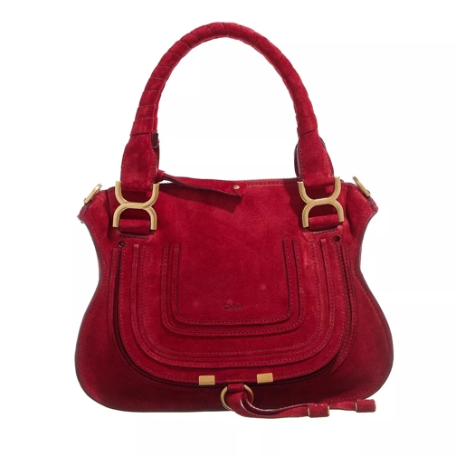 Chloé Marcie Top Handle Bag Smoked Red Draagtas