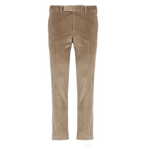 Pt Torino  Corduroy Trousers Brown