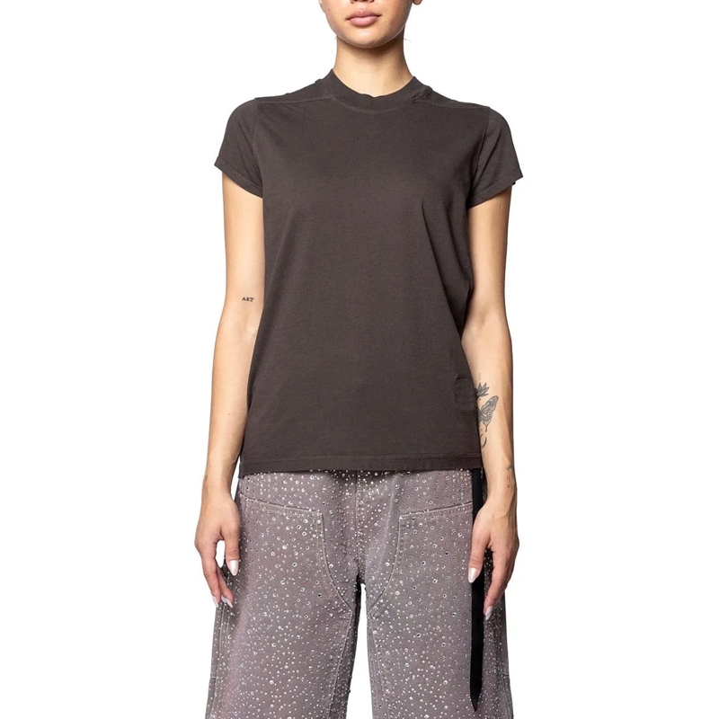 Rick Owens Bluse SMALL LEVEL T DARK DUST braun