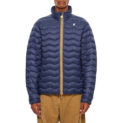 K-Way Valentine Quilted Warm Blue Piumini