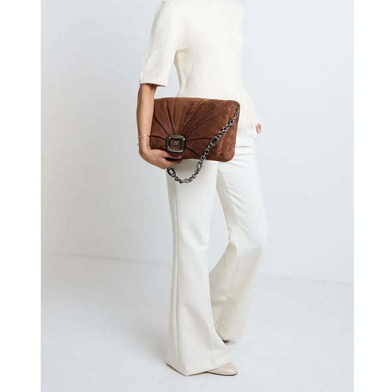 Roger Vivier Crossbody Bag Viv' Choc Large Noce(Image 4)