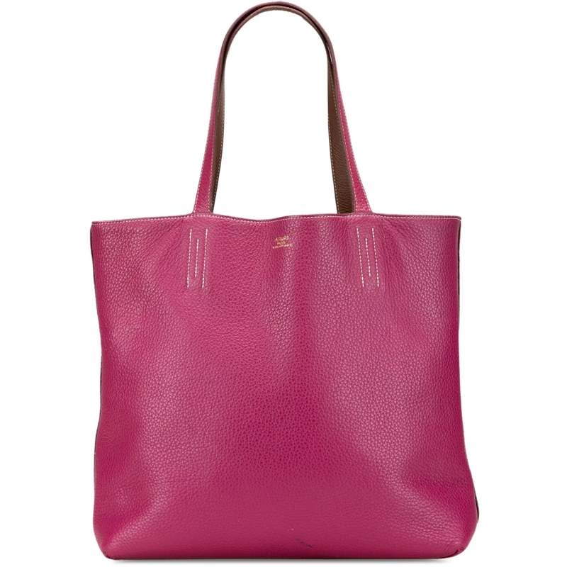 Hermès Shopper Clemence Double Sens 36 rose