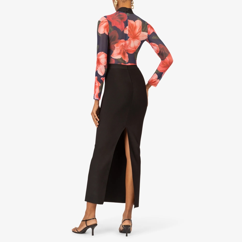 Kraimod Midikleid Bandagekleid rot(Image 4)