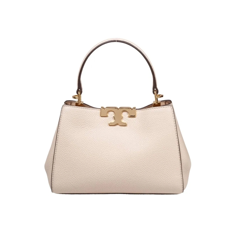 Tory Burch Satchel Eleanor Soft Mini Satchel Light Stone