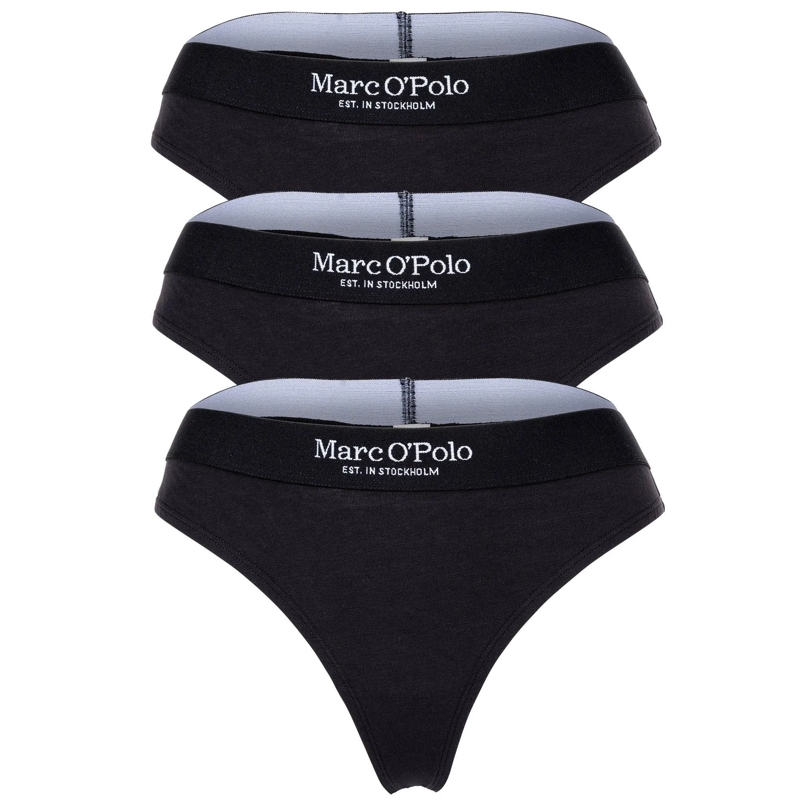 Marc O´Polo  3er Pack schwarz