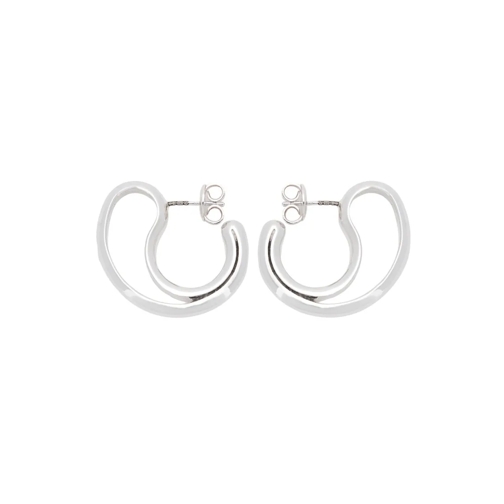 Bottega Veneta Ohrstecker Large Frills Earrings Silver