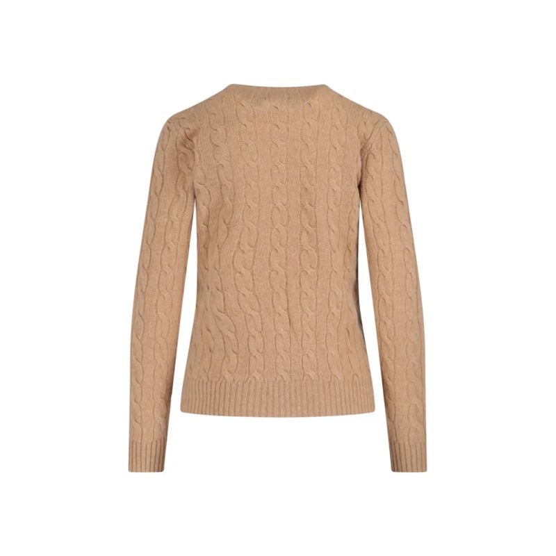 Polo Ralph Lauren Trui Pullover aus Kaschmir-Woll-Mix Brown(Image 2)