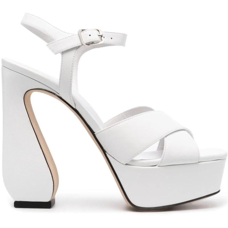 Si Rossi Sandalen Sandals White weiß