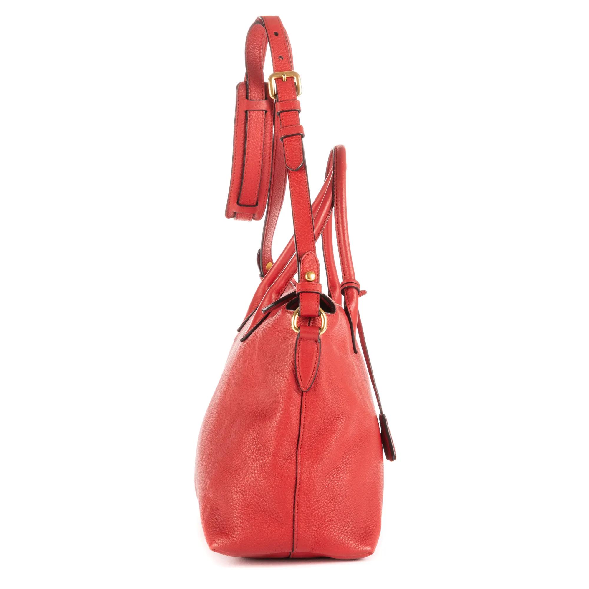 Thumbnail - Prada Crossbody Bags - Shopping Tote - Gr. unisize - in Rot - für Damen