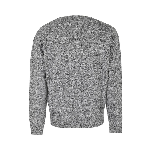 Neil Barrett Pull Triangle Neck Sweater Grey (Image 2)
