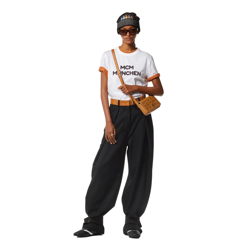 MCM Handytasche Aren Visetos Lanyard Fff Co Cognac(Image 2)