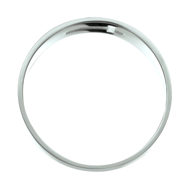 Kuzzoi Ring Ring Kreuz Cut Out Unisex 585 Weißgold weiss(Image 3)